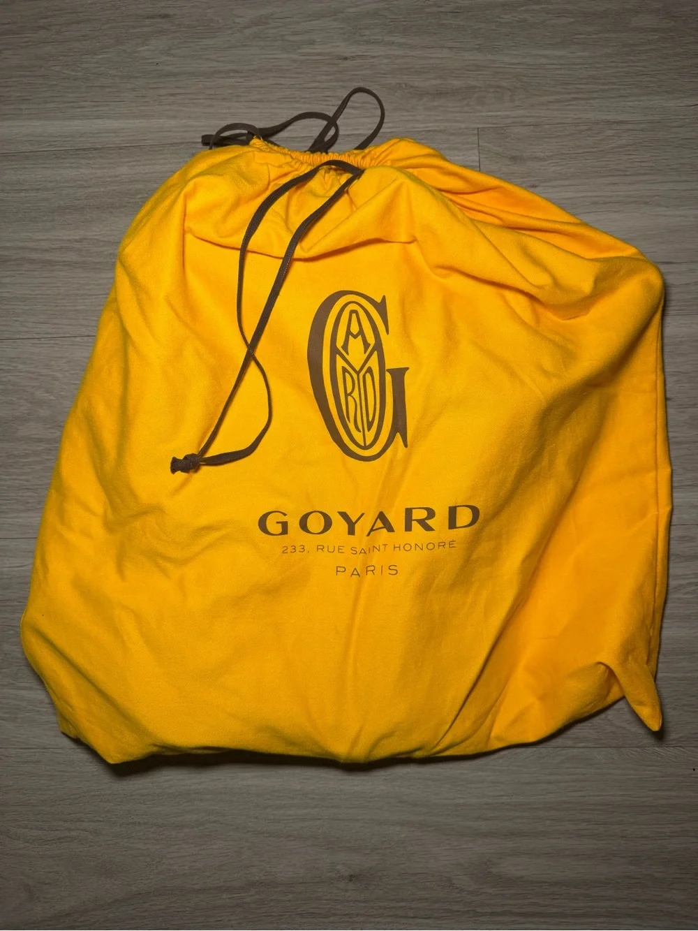 New Authentic Goyard Alpin MM 2 Backpack Noir Black w/ Original Receipt